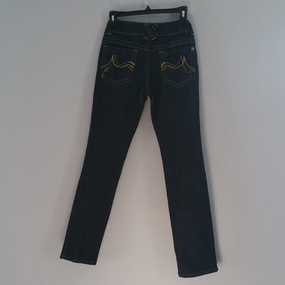 DKNY Women's Blue Dark Wash Skinny Jeans Size 7 - Picture 2 of 8